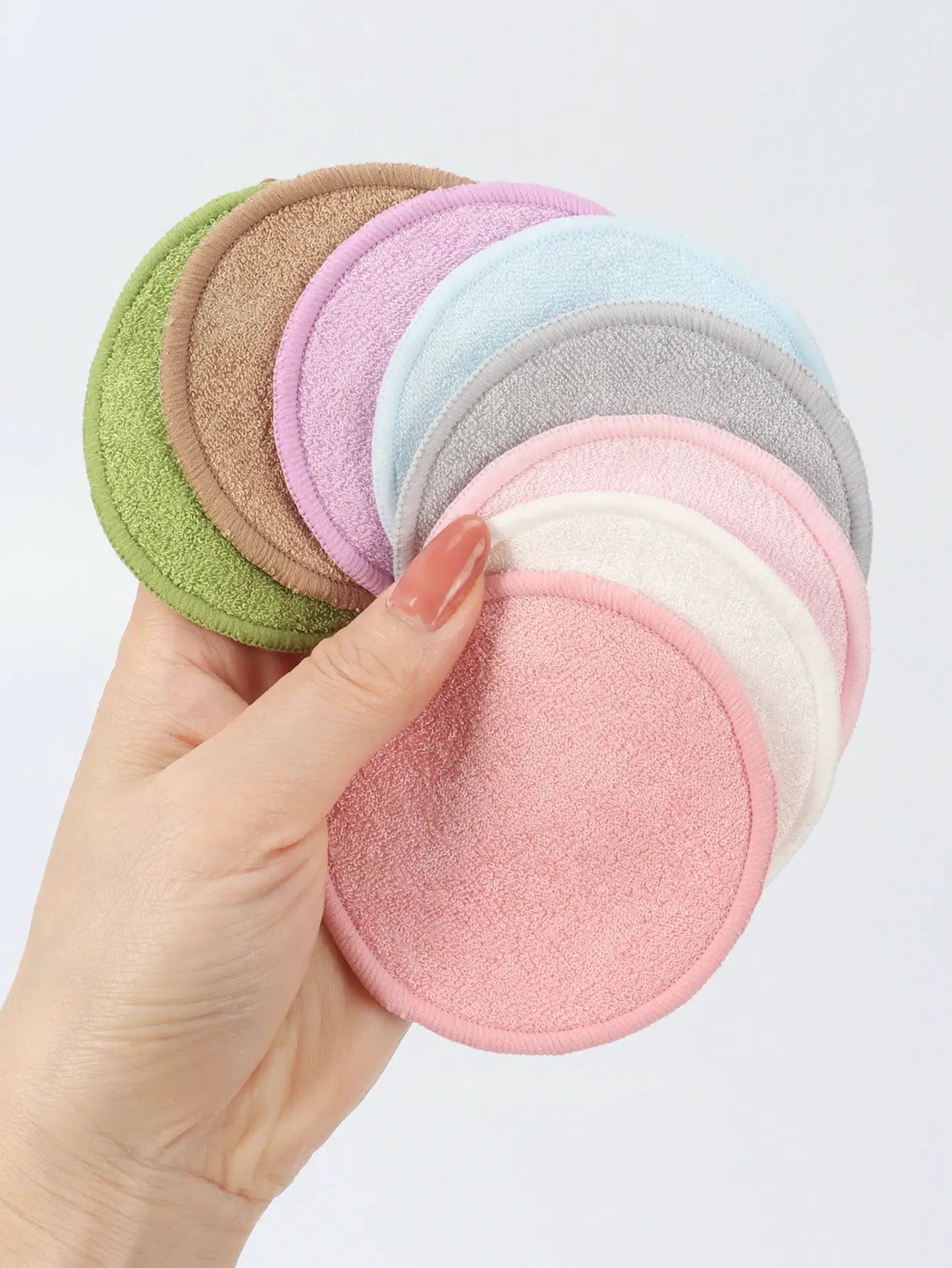 PureGlow Reusable Makeup Remover Pads Soft Polyurethane Washable Face Cleansing Sponges Skin Safe Pack Of 5 10 20