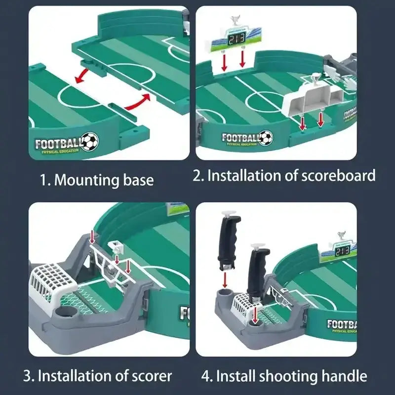 Table Football Game For Two Players Tabletop Soccer Puzzle For Parent Child Interactive Fun