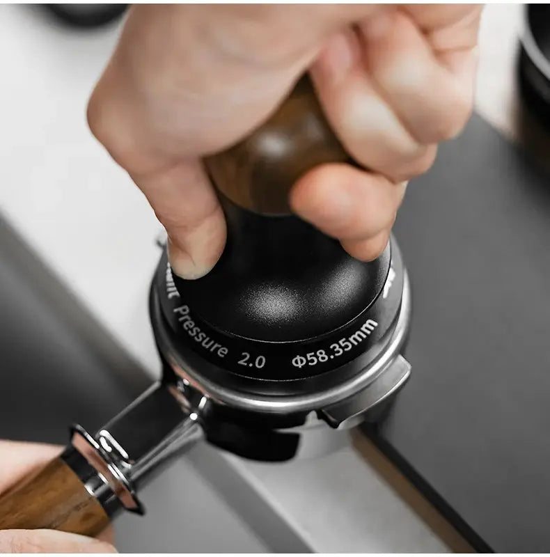 MHW-3BOMBER 30 Lb Constant Pressure Coffee Tamper 53.35mm 58.5mm Espresso Flat Tampers Barista Espresso Accessories Tool
