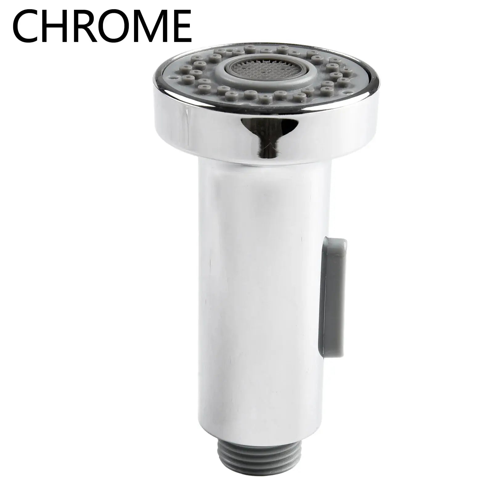 ABS chrome faucet head replacement for pull-down kitchen sprayer