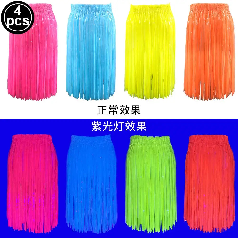 Neon UV Glow Party Hats Blacklight Fluorescent Hats For Adults And Kids Multi Pack 6 12 24 30 Pieces