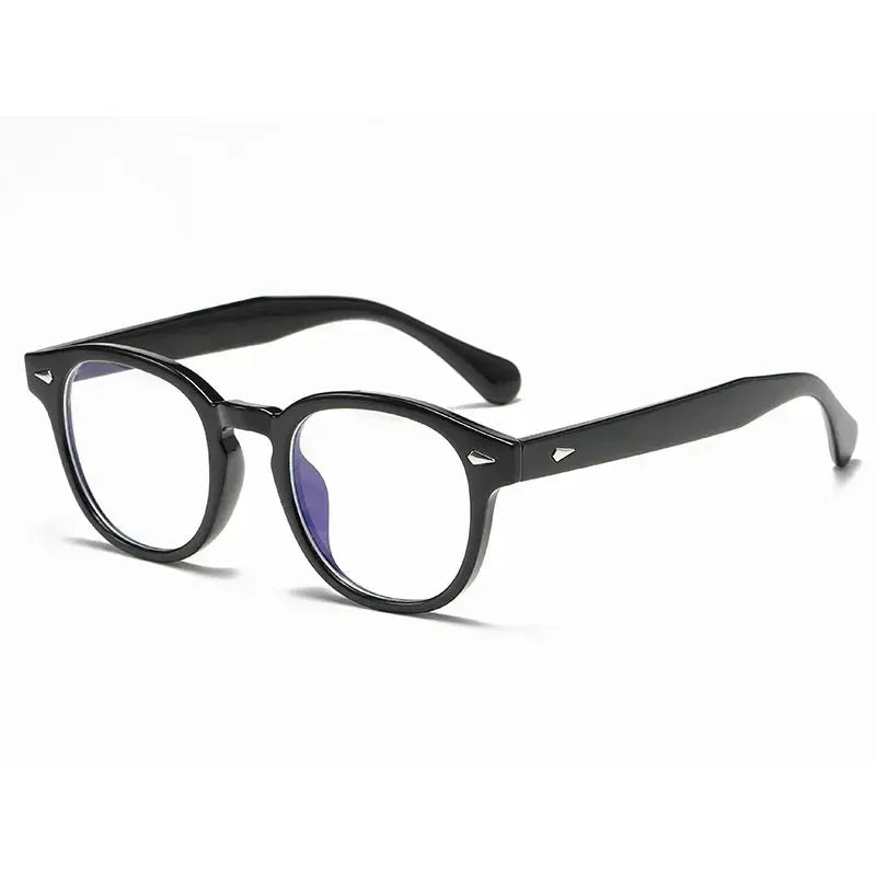 JNPCXI Retro Round Sunglasses With UV400 Protection Rivet Leopard Pattern Unisex Eyewear