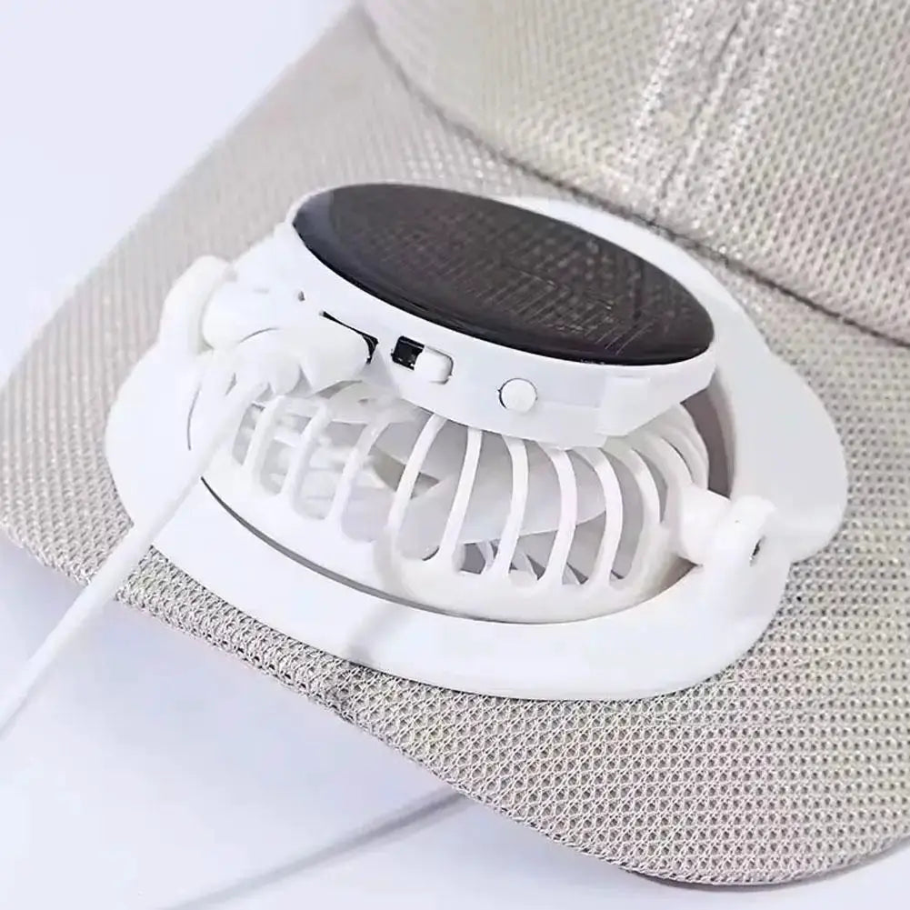 Breathable Sun Hat With Solar Powered Fan Usb Charging Outdoor Sun Protection Sunshade Baseball Cap