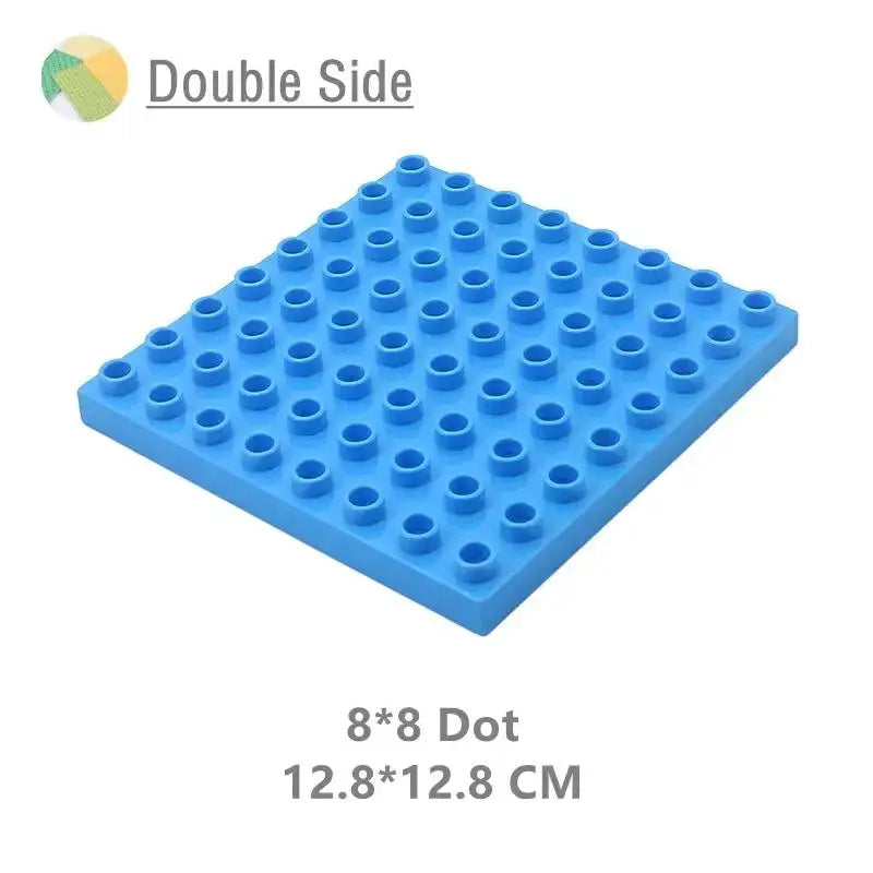 9 Sizes Big Building Plastic Blocks Base Plates Compatible With Large Bricks And Assembly Figures For Kids Toys
