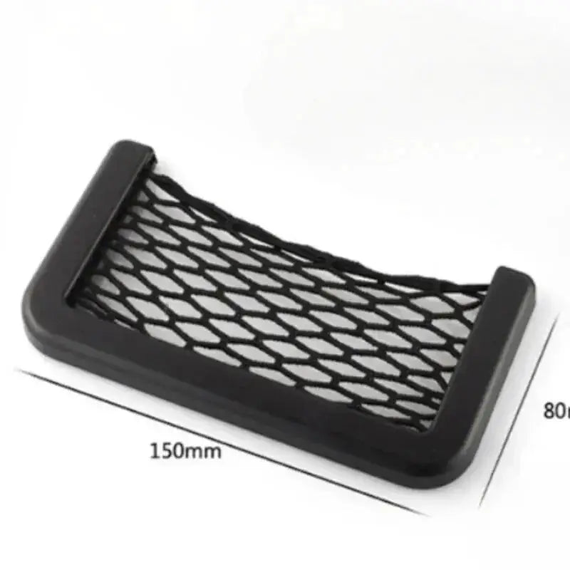 Back Seat Mesh Storage Bag For Cars Elastic Net Pocket Holder Car Interior Organizer For Phone Wallet Accessories