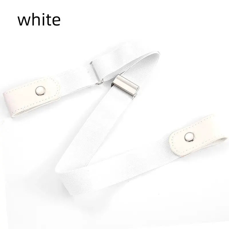 FlexWear Buckle Free Elastic Waist Belt For Women And Men Adjustable Stretch Invisible Belt Comfort