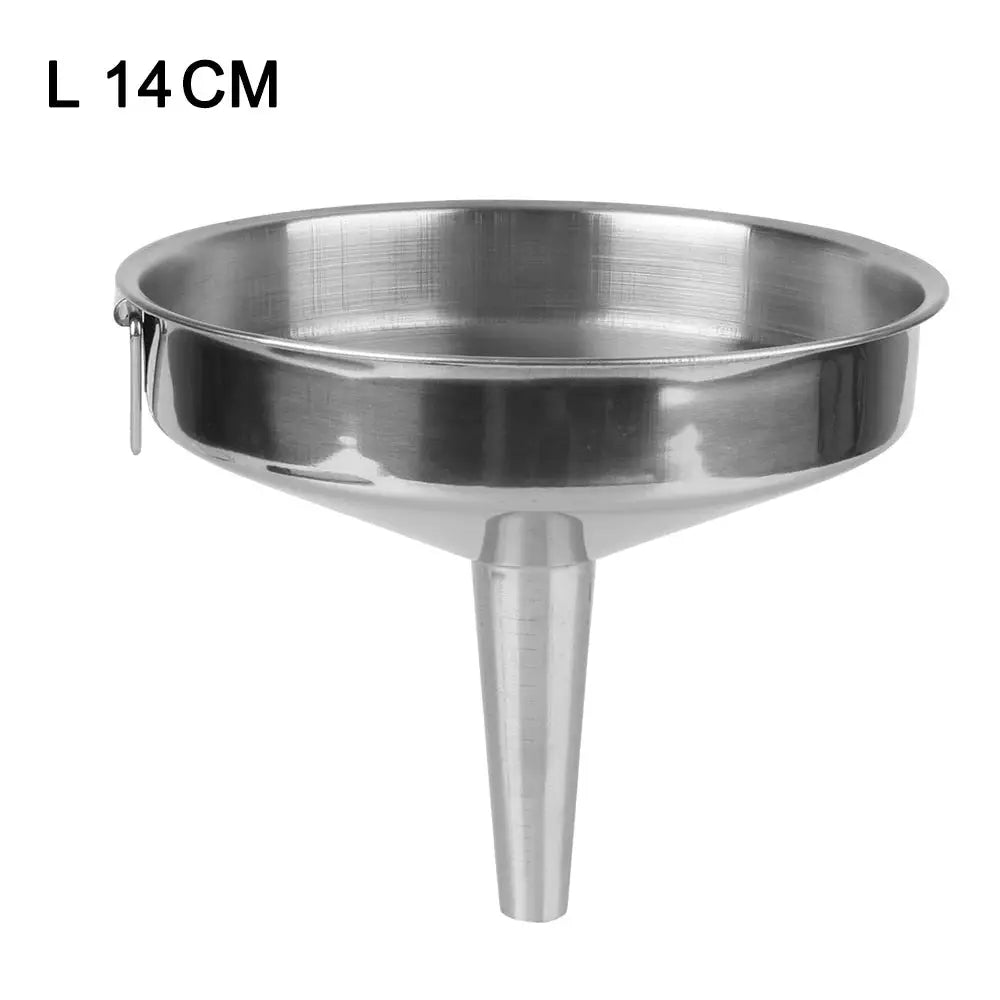 NICEYARD Eco Friendly Metal Funnel For Canning And Kitchen Tools Wide Mouth Bar Wine And Oil Flask