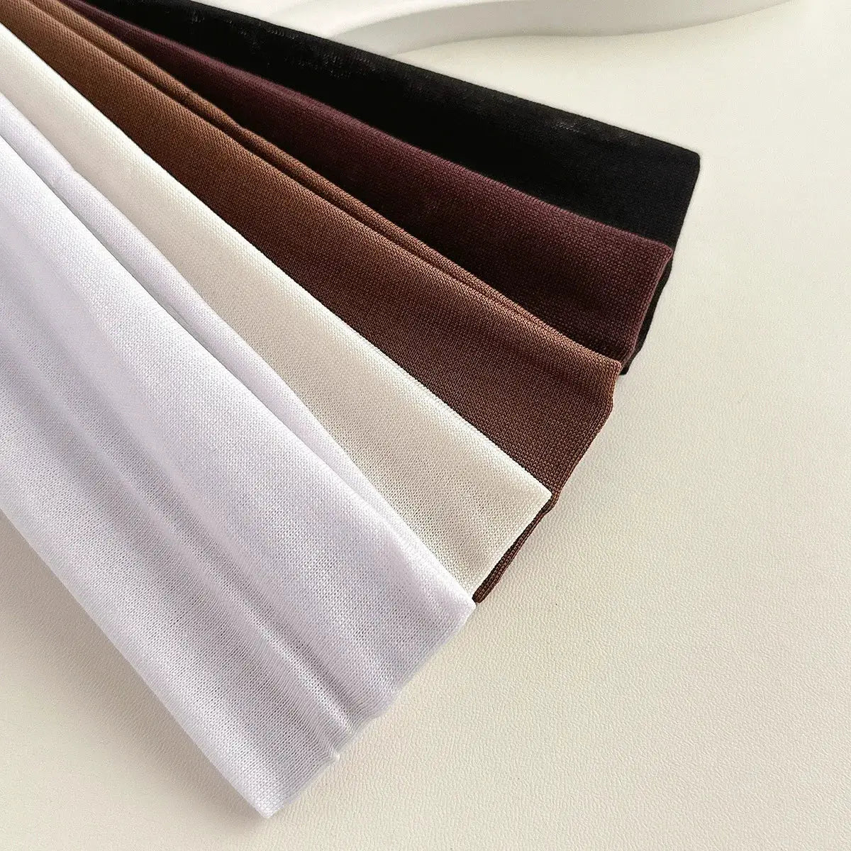 Four Seasons Solid Sports Headbands Women Fitness Running Yoga Solid Color Elastic Hairbands Stretch Hair Accessories