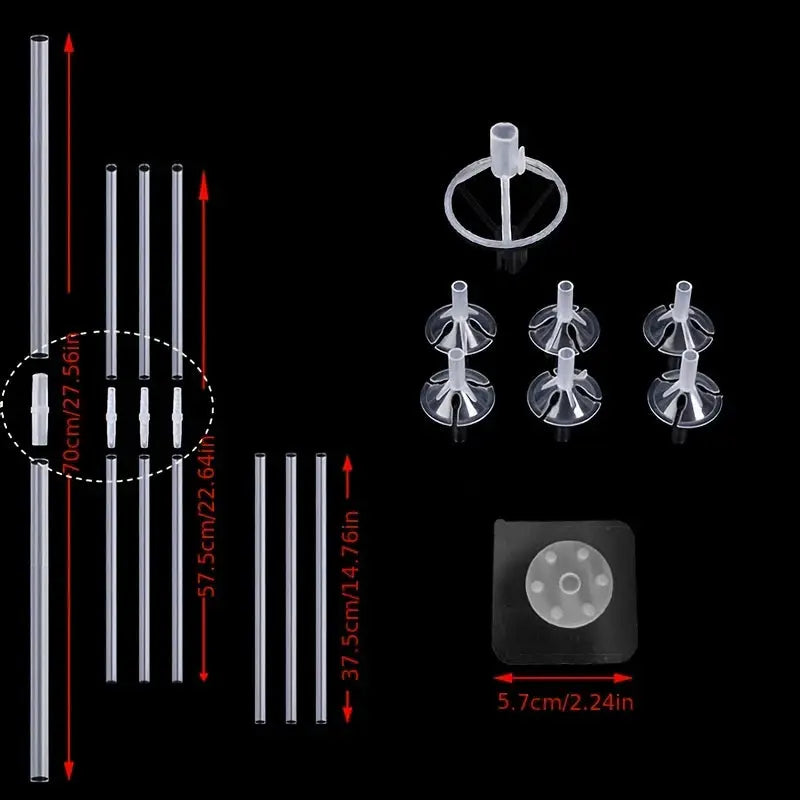 7tubes Wedding Table Balloon Stand Balloon Holder For Floating Table Decor Perfect For Weddings Birthdays Baby Showers