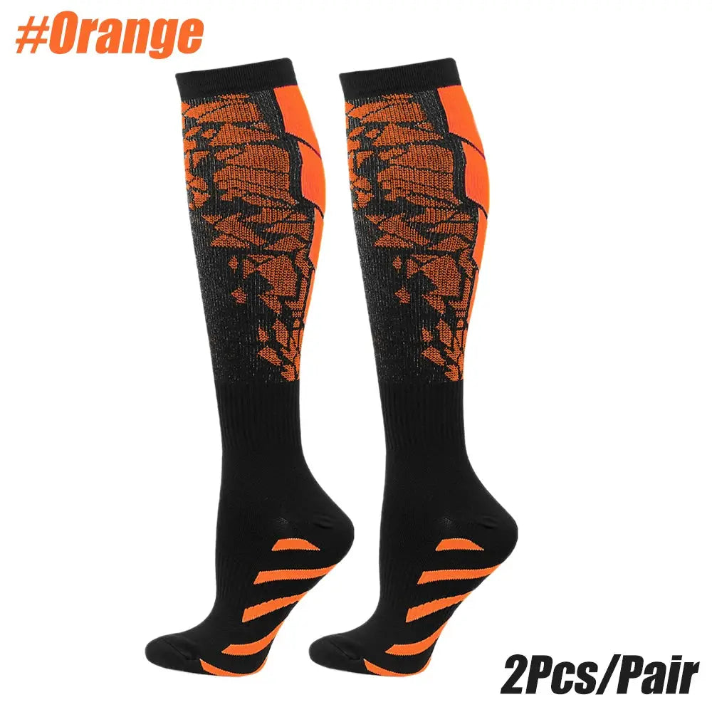 Unisex Compression Socks For Women And Men Calf Support For Running Travel Nursing Pregnancy Circulation Athletic