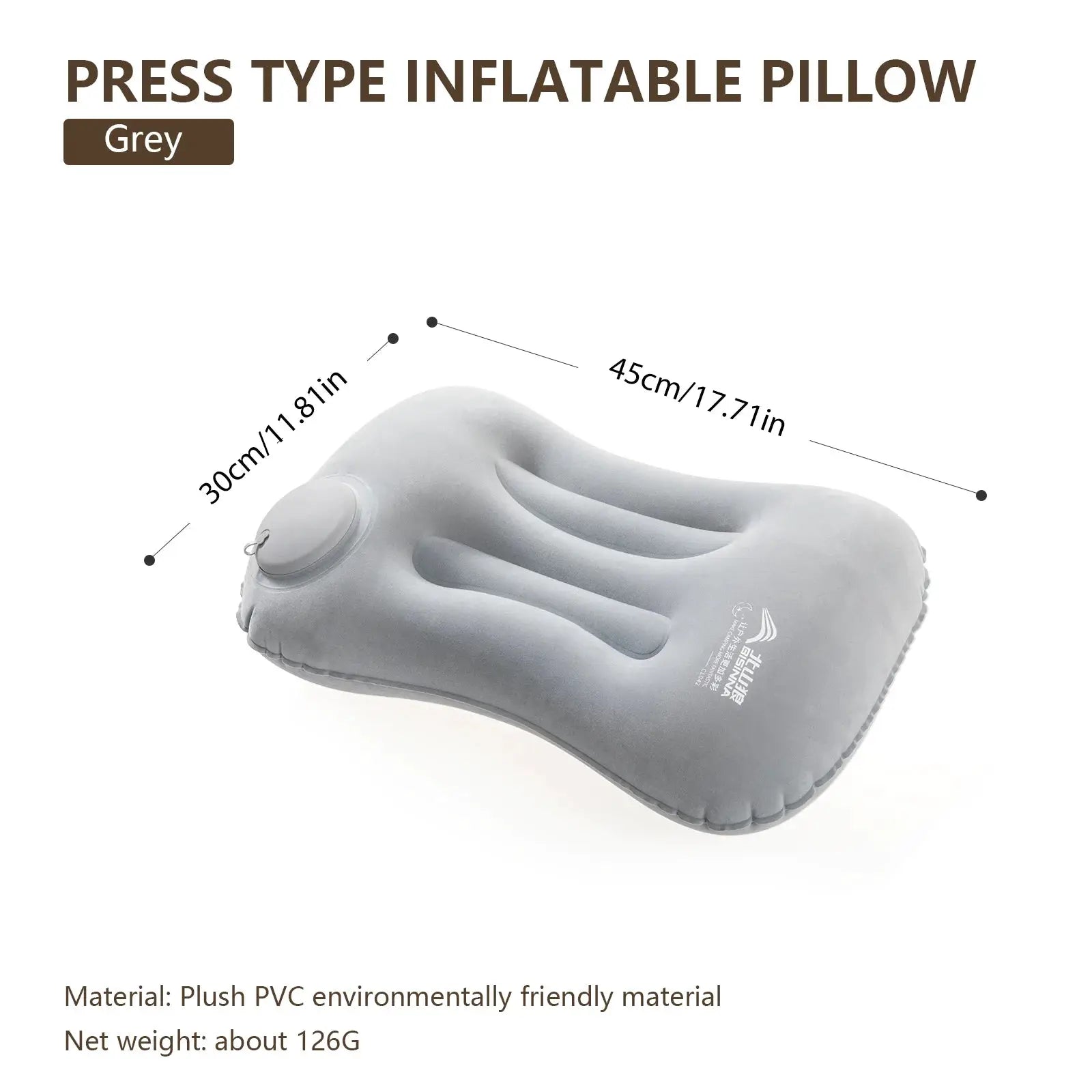 BISINNA Camping Inflatable Pillow Ultralight Portable Travel Hiking Pillow For Neck And Lumbar Support