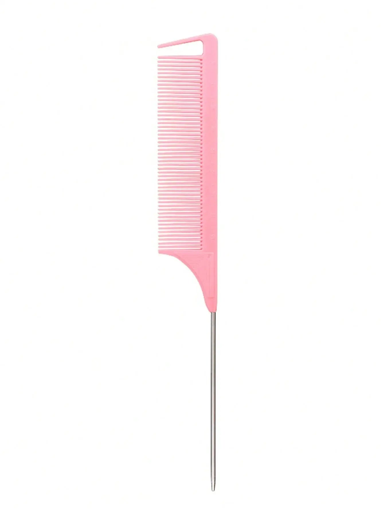 Stainless Steel Pointed Tail Hair Comb For Professional Salon Styling And Wig Maintenance