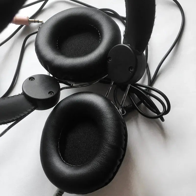 SoundLux Ear Pad Cushions For Headphones Soft Sponge Leather Foam Comfort And Noise Isolation