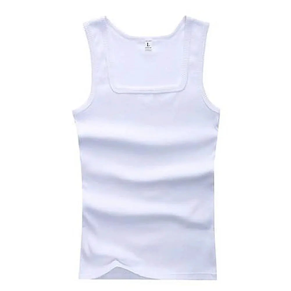 2024 Mens Pure Cotton Tight Tank Tops For Casual Sports Quick Drying Sleeveless Bodybuilding