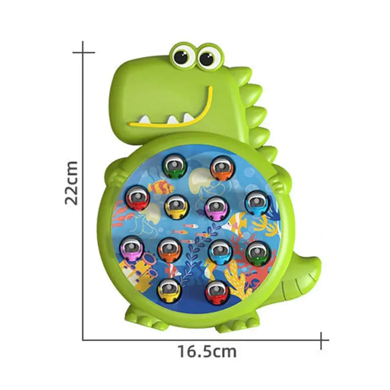 Dinosaur Magnetic Fishing Toy Set For Toddlers And Kids Montessori Educational Rod Included No Rotation Gift