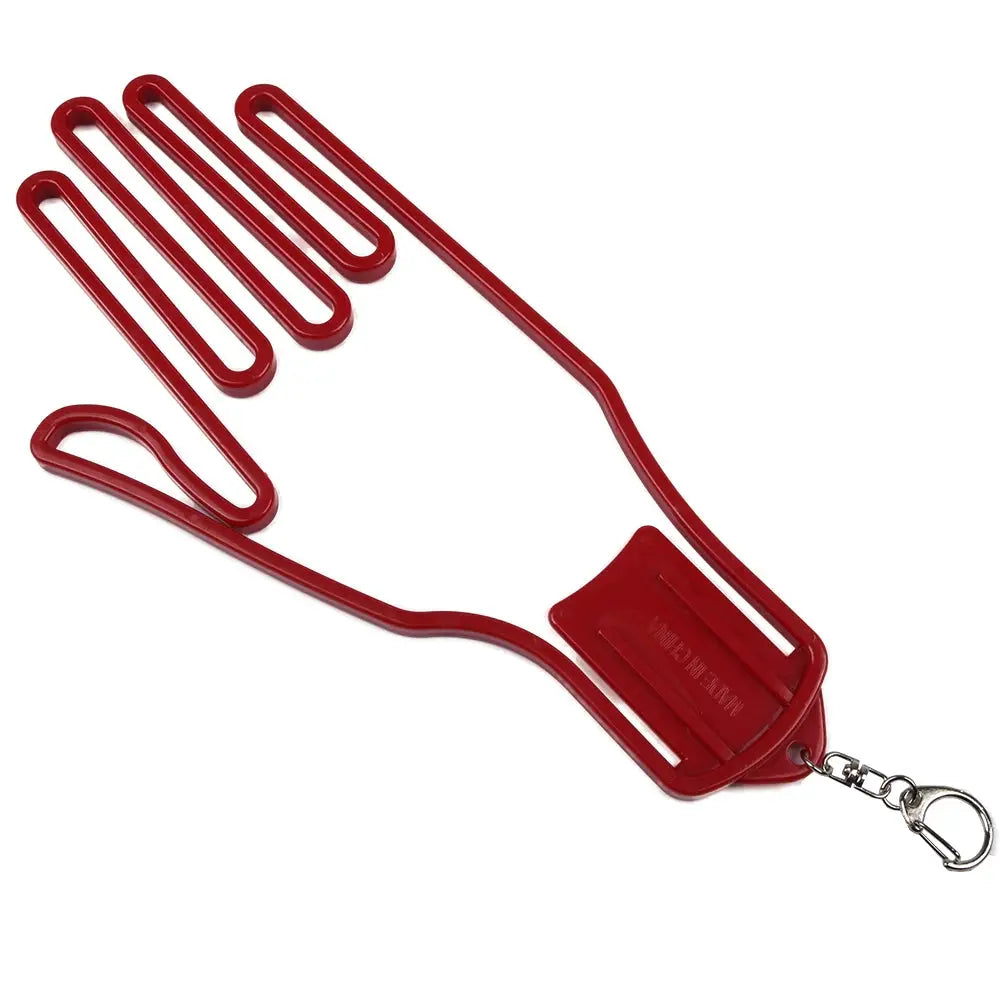 Golf Gloves Stretcher Holder Keeper Hanger Rack Dryer Shaper Accessory Plastic With Metal Buckle