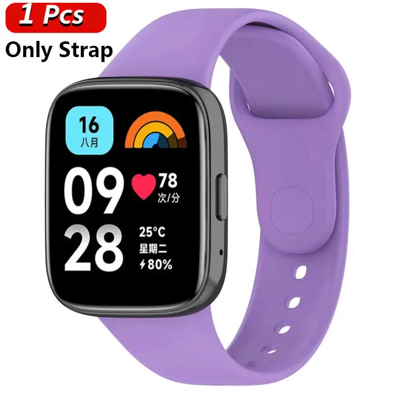 Silicone Strap+Case for Xiaomi Redmi Watch 3 Active band smartwatch Accessories Sport Bracelet For Redmi watch3 Active/Lite 2030