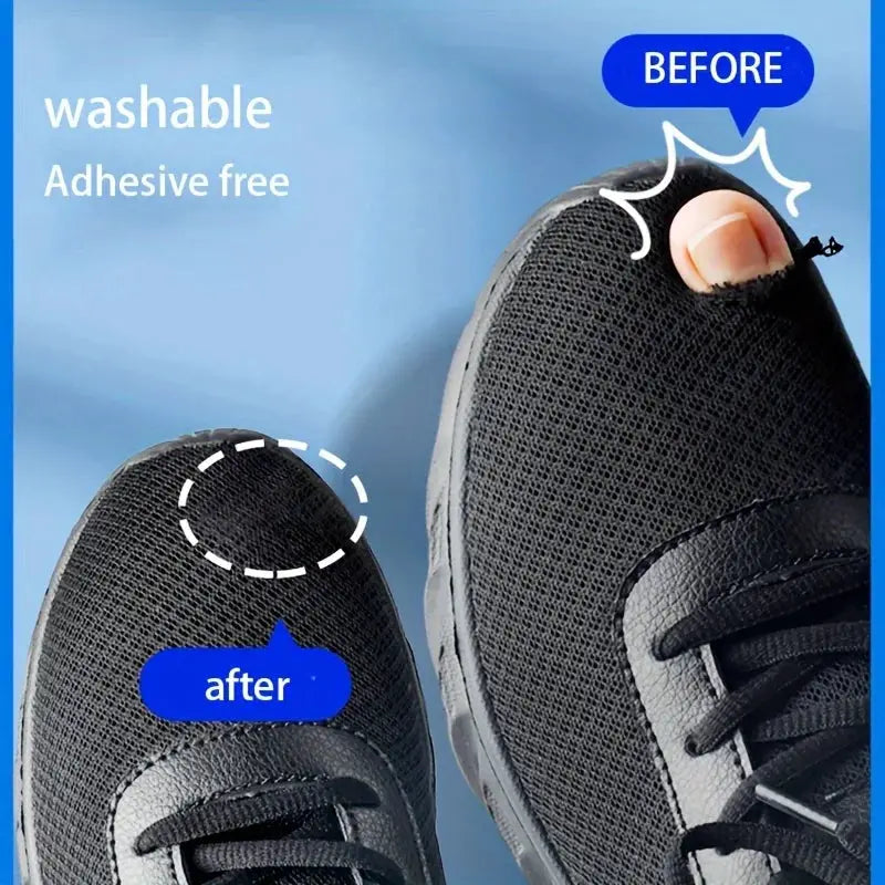 Six Pieces Sports Shoe Repair Patches Self Adhesive Insole Patches For Inside Shoes And High Heels Anti Wear