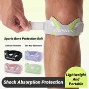 Basketball Knee Patella Strap Support Band Adjustable Tendon Protection Brace With Compression Pad