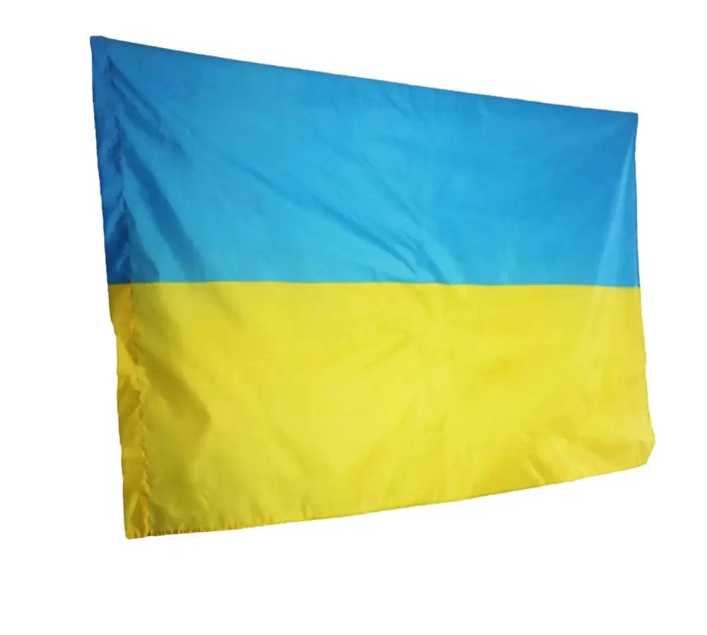 Ukraine Flag 90x150cm Polyester Banner For National Pride Decoration