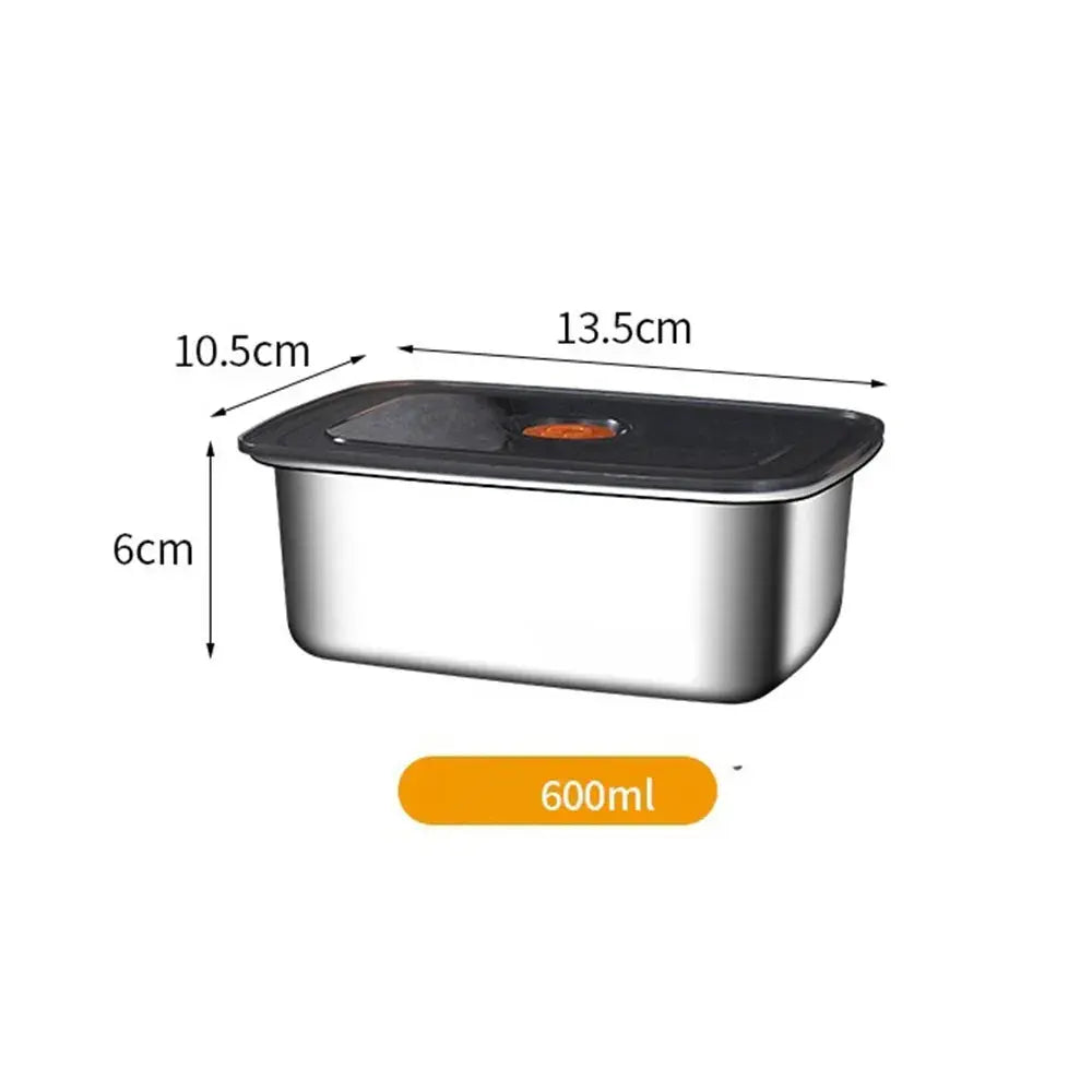 EverPack Stainless Steel Camping Lunch Box Sealed Leakproof Bento Box Microwave Safe Large Capacity
