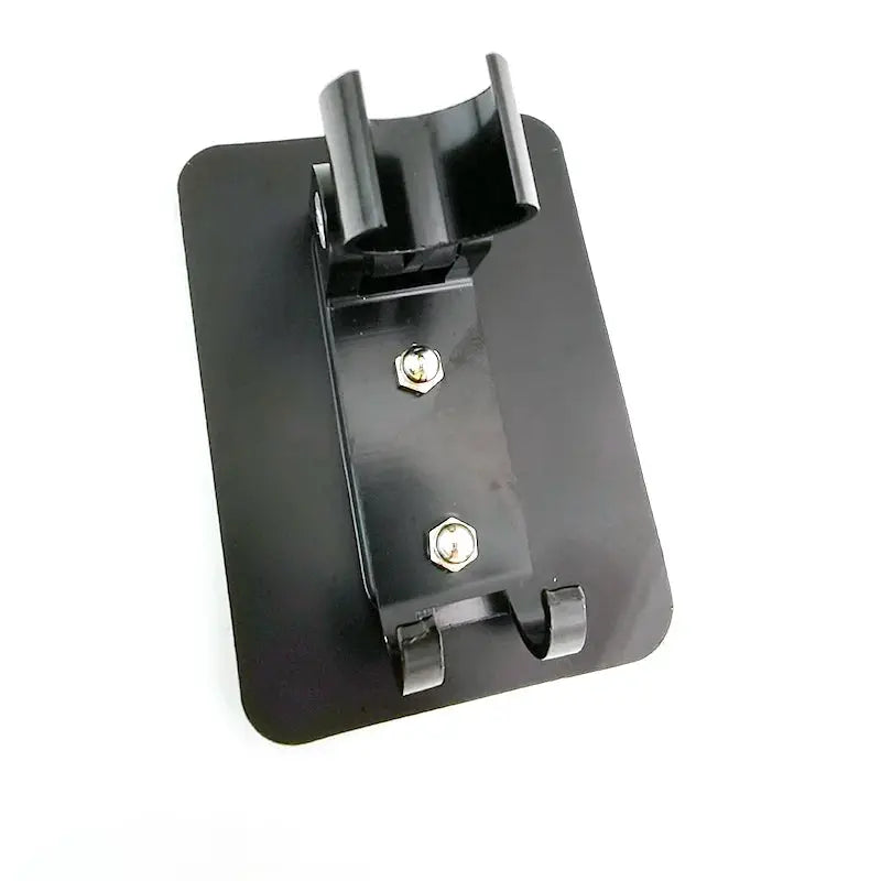 Handheld black bidet spray gun hose holder wall-mount with screws