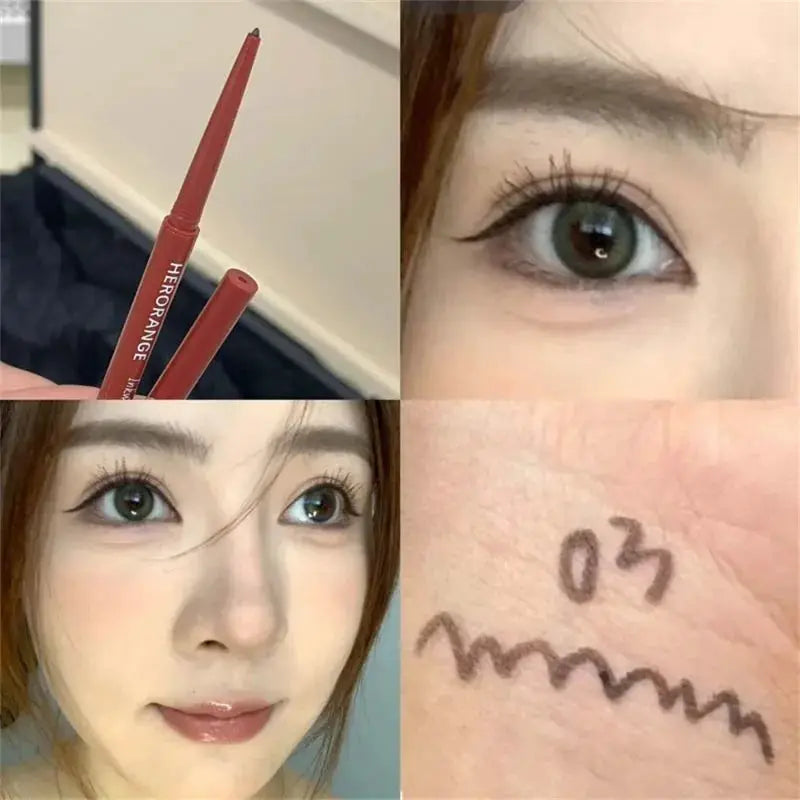 LumiLiner 12 Color Eyeliner Pencil Set Waterproof Matte Finish For Precise Eye Definition