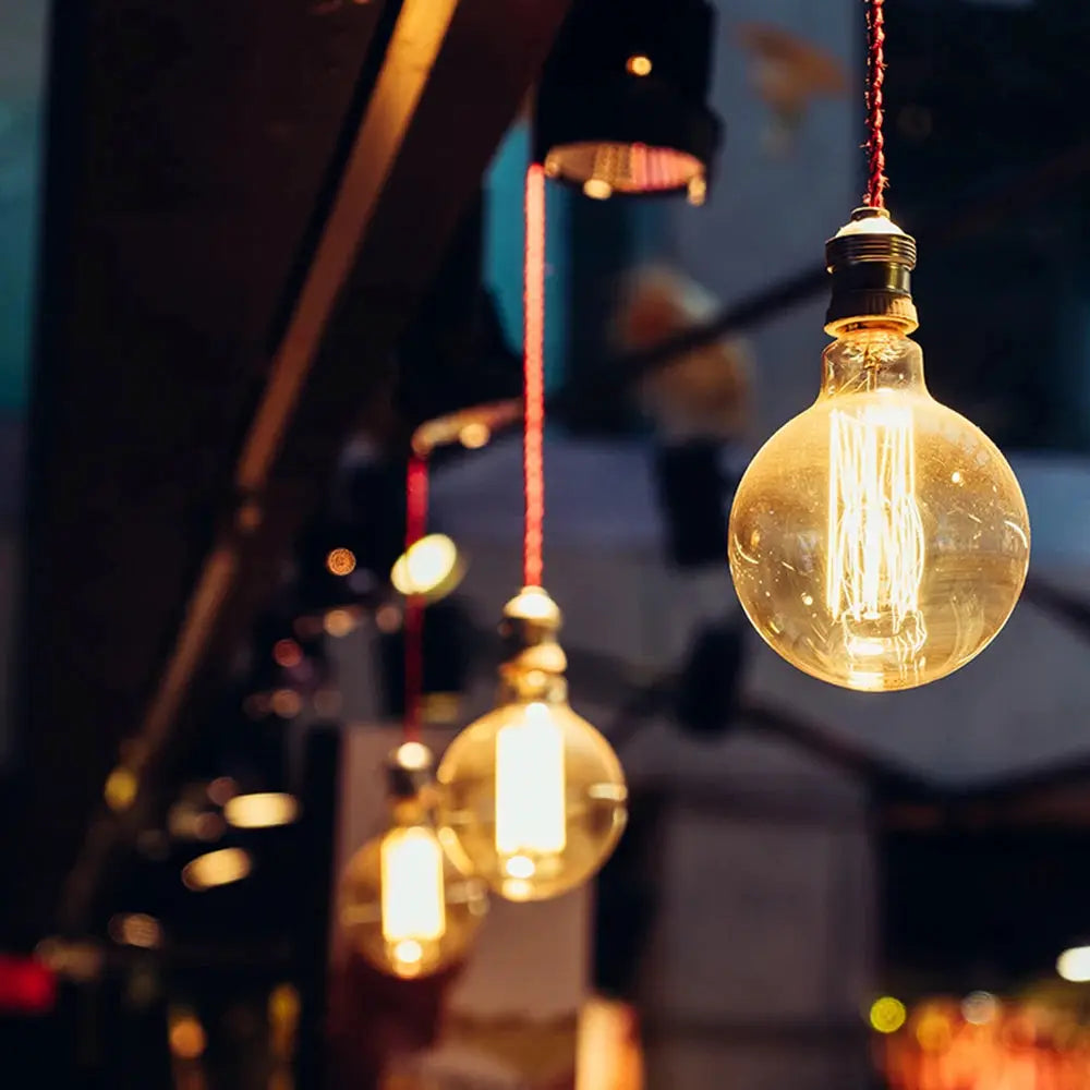 VintageGlow Edison Filament Bulb E27 40W 220V Cozy Warm Glow For Indoor Decor Lighting Accent