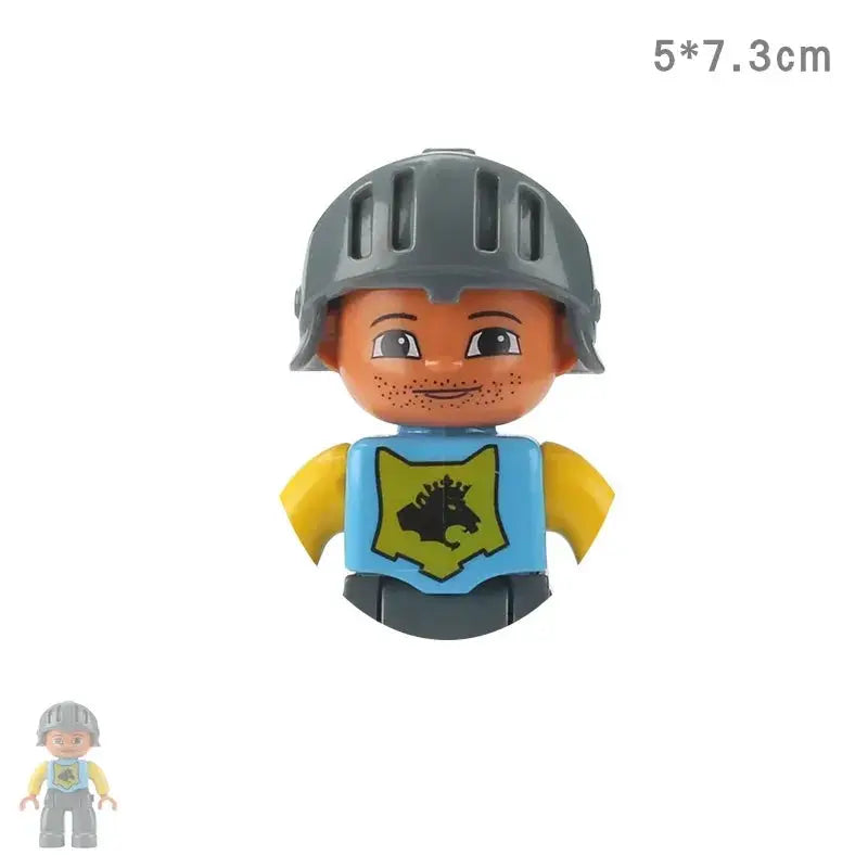 Big Size Building Block Adventure Ship Series Compatible Duplo Brave Pirates Treasure Island Playset For Kids