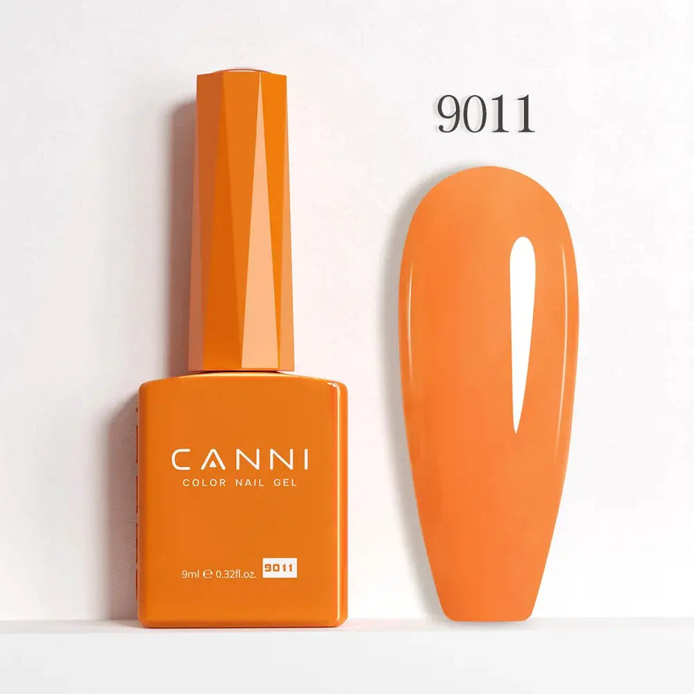 Canni Hema Free Nail Gel Polish Christmas Red Collection Semi Permanent 9ml Long Lasting Shine