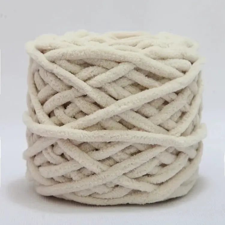 100g Chenille Knitting Yarn Ice Strip Line Cotton For Hand Knitting Scarf Thick Wool Wholesale