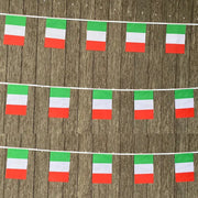 Italian Flags Bunting 20 Pcs Pennant Banner Party Festival Decor