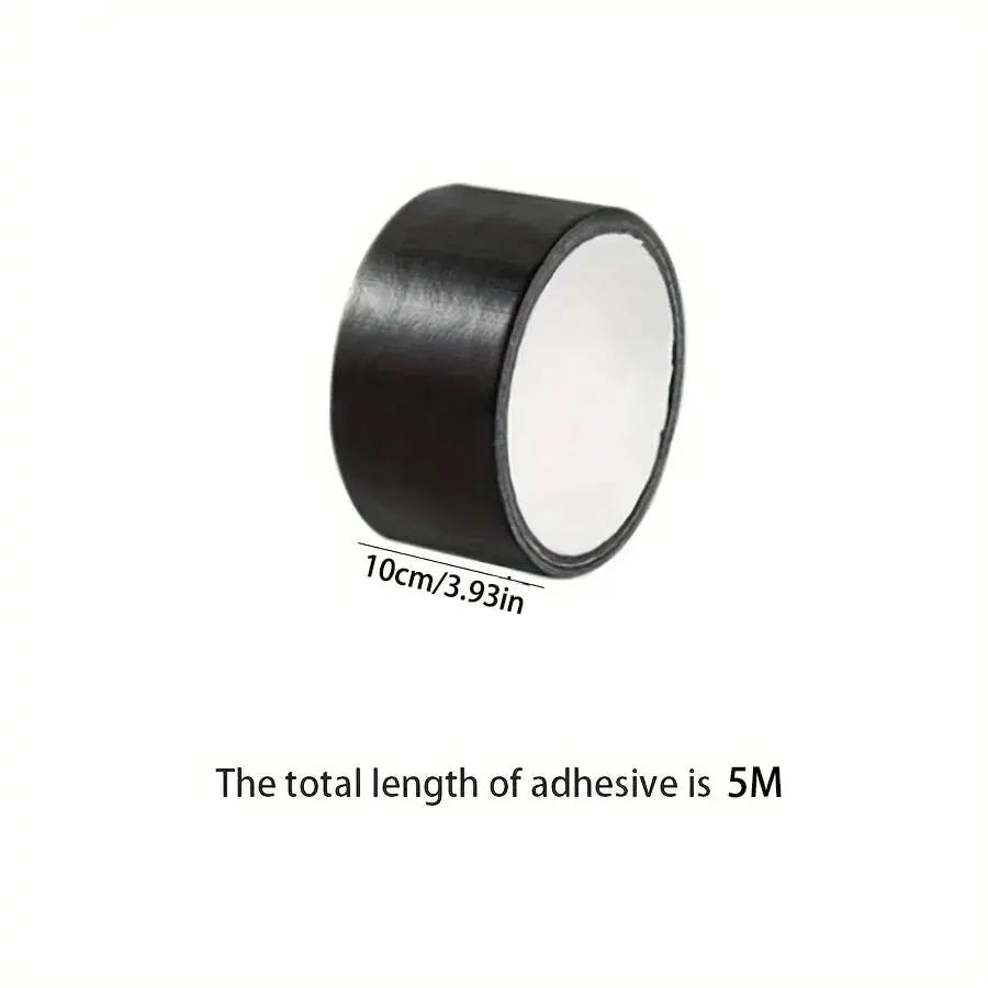 Black Cloth Based Leather Repair Tape For Cushions Car Seats And Sofas Leak Repair And Wear Resistant