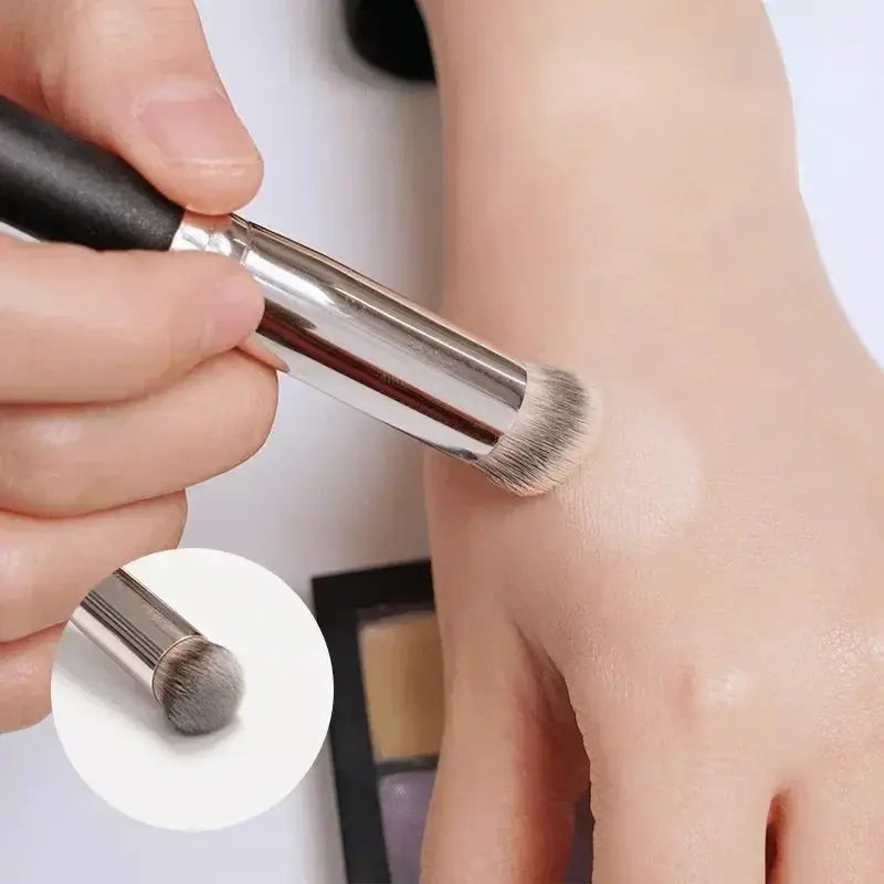 NovaBeauty Premium Foundation Concealer Brush Set Dense Synthetic Bristles For Flawless Contouring And Blending