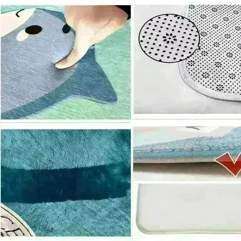 Colorful Dollar Money Print Carpet Rug Large Area Non Slip Stain Resistant Entryway Bedroom Floor Mat Decoration