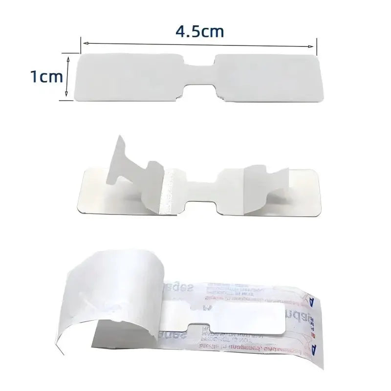 Butterfly Closure Bandage Strips 5 To 100 Pieces Adhesive Strip Bandages For Closing Skin Wounds With Nonstick Pad
