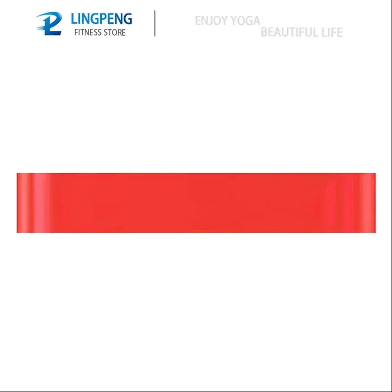 Eco Friendly Natural Latex Elastic Loop Resistance Bands For Yoga, Leg Squats, Dance And General Fitness