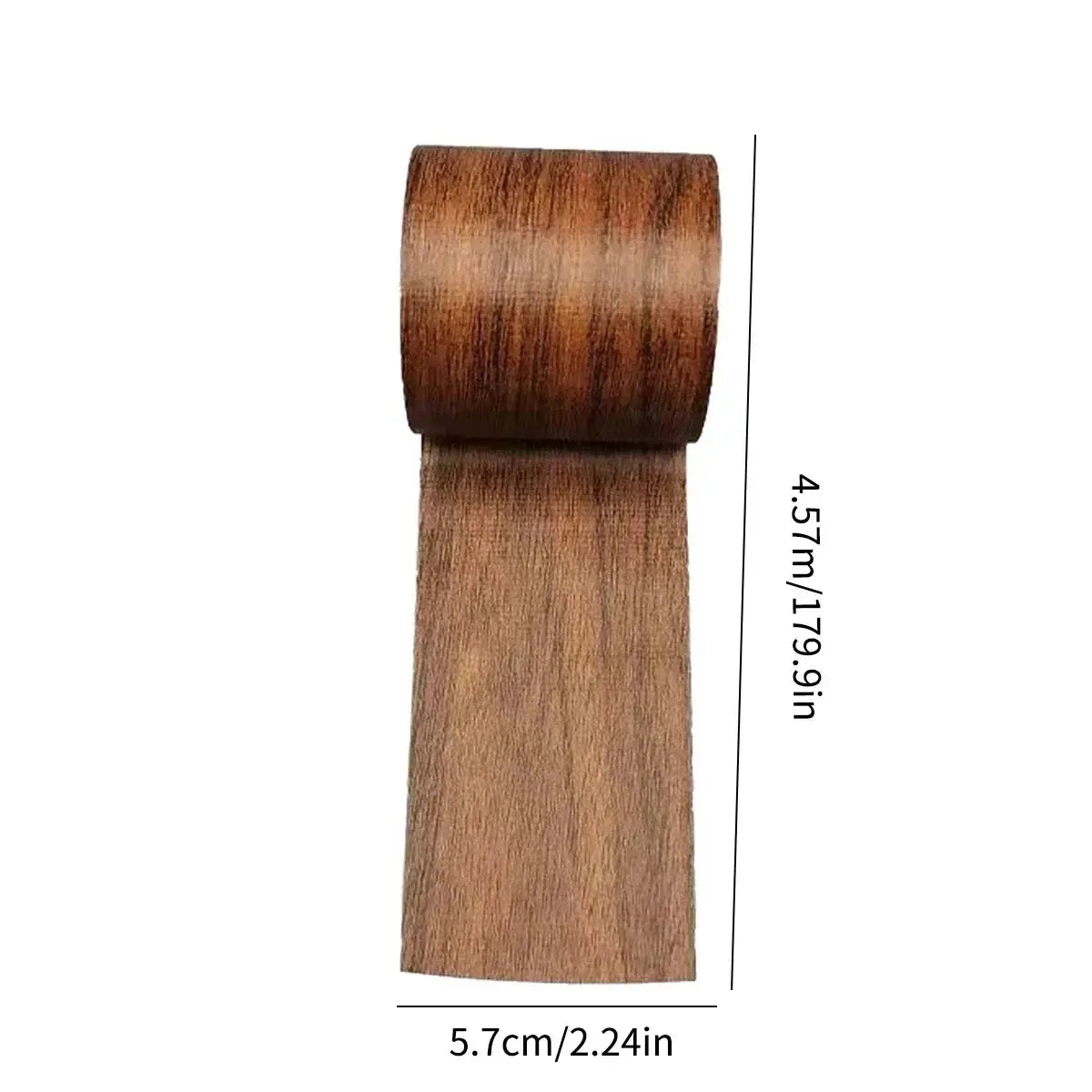 4.5M Roll Realistic Wood Grain Repair Adhesive Tape For Floors Cabinets Furniture Skirting Line Sticker Home Decoration