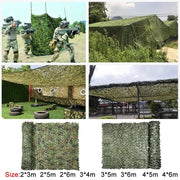 Camouflage Netting For Outdoor Camping Sunshade Mesh Camo Net For Hunting Shooting Military Car Covers And Sun Shelter