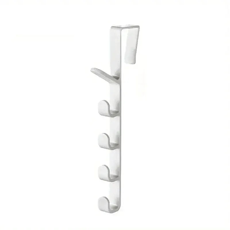 Over The Door Clothes Hanger Rack Plastic Home Storage Organizer For Bedroom Purse Holder For Bags Rails