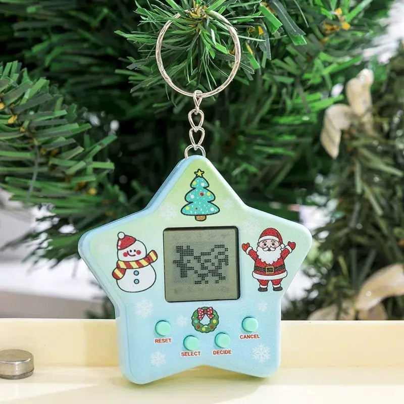 Transparent Electronic Pet Toy With 168 Virtual Pets See Through Case Keychain Nostalgic Retro Pixel Fun