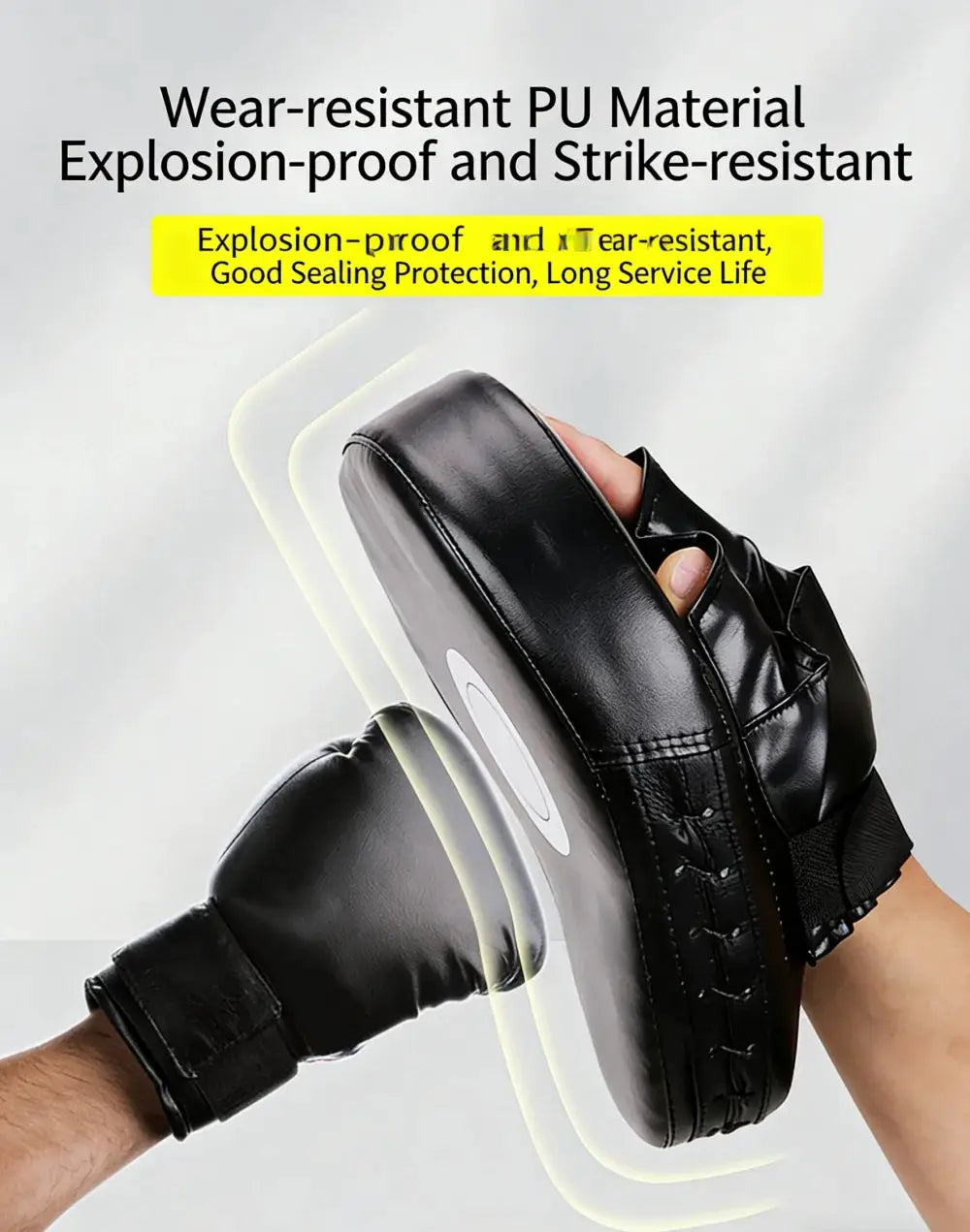 Curved Hand Target For Taekwondo Sanda And Boxing Training Precision Target For Adults And Kids