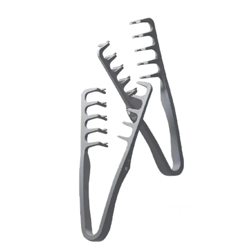 Volumizing Wide Tooth Hair Styling Comb Textured Styling Comb Korean Style Seam Covering Bangs For Men
