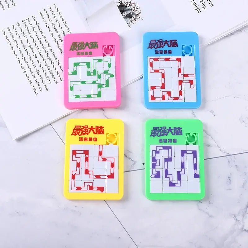 Six Piece Random Number Puzzle Toy For Early Education With Sliding Mechanism Animal Theme Jigsaw Gift