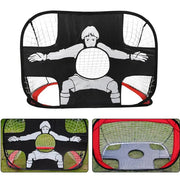 Foldable Nylon Soccer Goal For Kids And Adults Portable Pop Up Net For Backyard Playground Indoor Outdoor Training