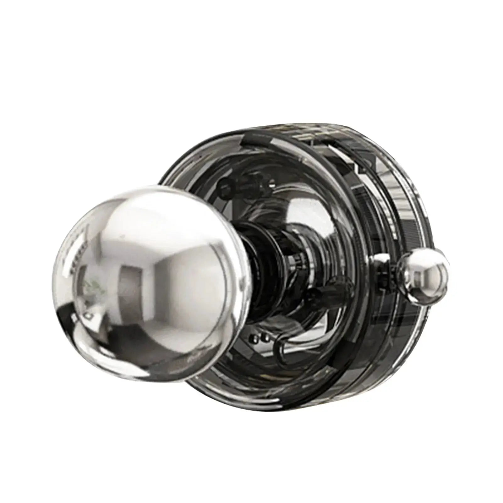 Simples Market strong suction cup bathroom handrail; chrome mount with a transparent suction pad