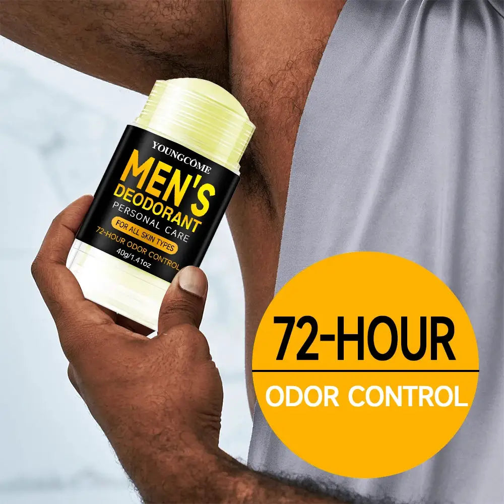 Men Sandalwood Deodorant Stick Antiperspirant For Sweat And Odor Control Keeps Underarms Dry All Day