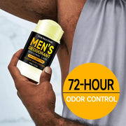 Men Sandalwood Deodorant Stick Antiperspirant For Sweat And Odor Control Keeps Underarms Dry All Day