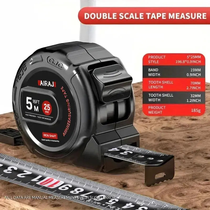 High Precision Tape Measure 7.5 Meters For Woodworking And Household Use Waterproof Thickened Anti Corrosion Ruler