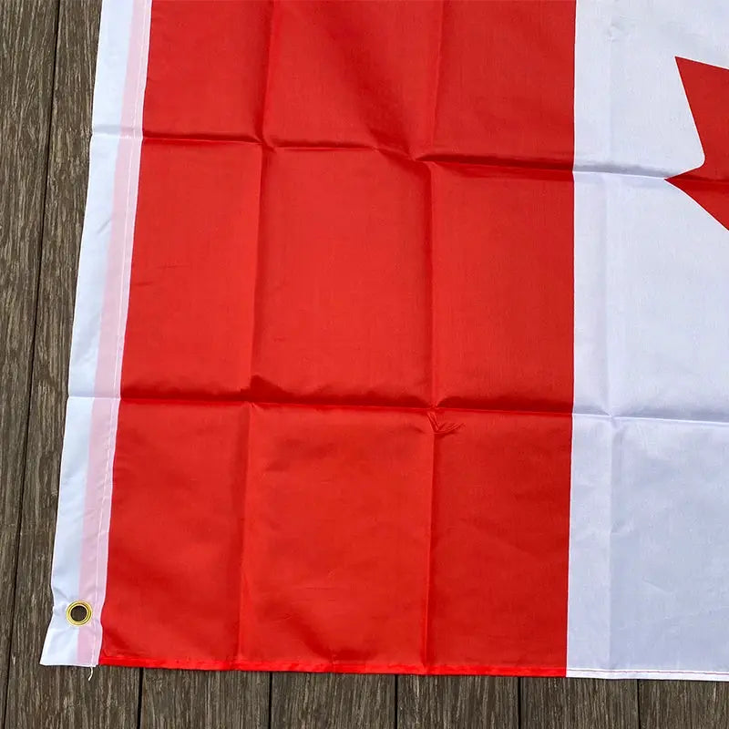 Canadian Flag Polyester Banner 3x5 Ft Hanging National Flag Decor